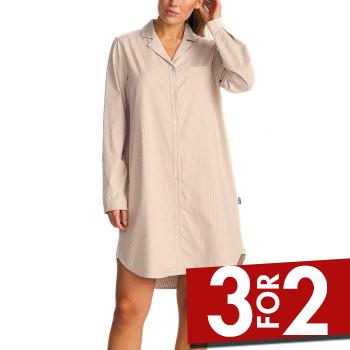 JBS of Denmark Shirt Dress Lysbrun Large Dame