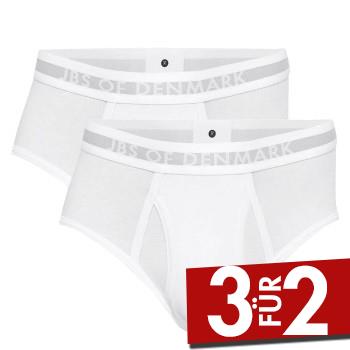 JBS of Denmark 2P Men Briefs Weiß Small Herren