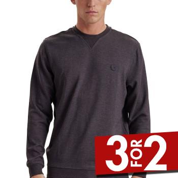 JBS of Denmark Badge Crew Neck Sweatshirt Mørkgrå Small Herre