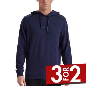JBS of Denmark Hoodie With Logo Marine X-Large Herre