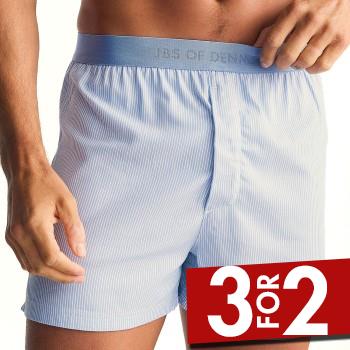 JBS of Denmark 2P Boxershorts Lysblå XX-Large Herre