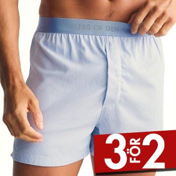 JBS of Denmark Kalsonger 2P Boxershorts Ljusbl&aring; Small Herr
