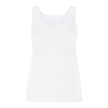 Naturana Clean Cut Tank Top Hvit 46 Dame