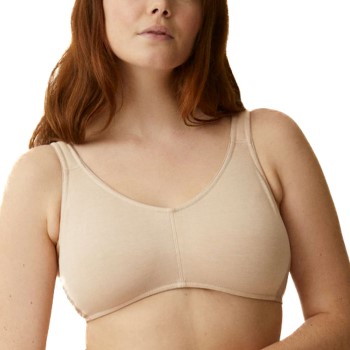 Bilde av Naturana Bh Classics Cotton Soft Bra Beige Bomull B100 Dame