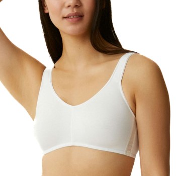 Bilde av Naturana Bh Classics Cotton Soft Bra Hvit Bomull B100 Dame