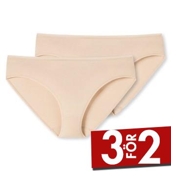 Schiesser Trosor 2P 95-5 Organic Tai Beige bomull 4XL Dam