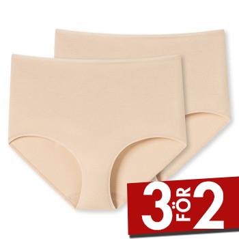 Schiesser Trosor 2P 95-5 Organic Maxi Beige bomull 5XL Dam