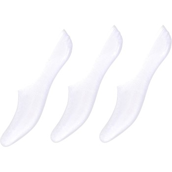 Decoy Strømper 3P Thin Bamboo Footies Hvit Strl 37/41 Dame