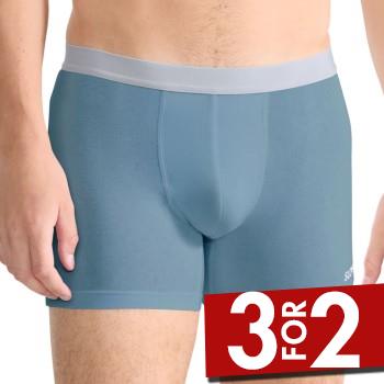 Sloggi 2P Men GO ABC 2 0 Hipsters Blå bomuld X-Small Herre