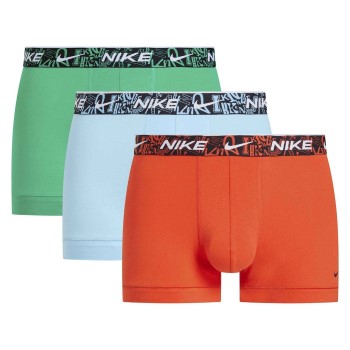 Nike 9P Everyday Essentials Cotton Stretch Trunk D1 Oransje bomull X-Large Herre
