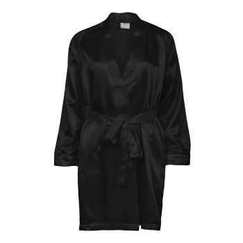 Lady Avenue Satin Short Kimono