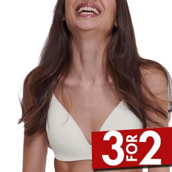 Sloggi BH GO Casual Padded Bra Benhvid X-Small Dame