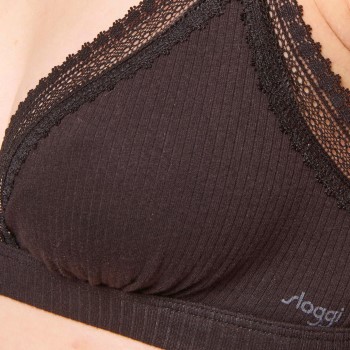 Sloggi GO Ribbed Lace Bralette