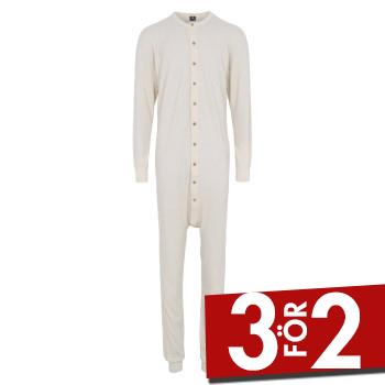 Dovre Organic  Cotton Overall Beige ekologisk bomull Small Herr