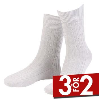 Amanda Christensen Strumpor True Ankle Rib Sock Sand Strl 39/42 Herr