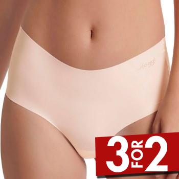 Sloggi Trusser ZERO Microfibre 2.0 Brief Shorts Creme X-Small Dame billede