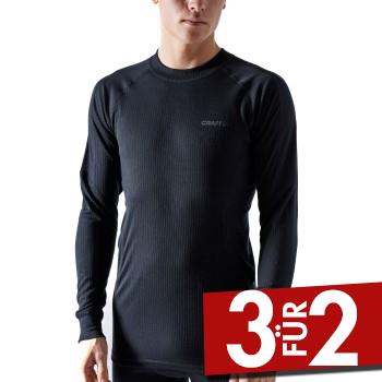 Craft Baselayer Set M Schwarz Polyester Large Herren