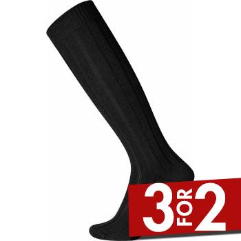 Egtved Strømper Wool Kneehigh Sock Svart