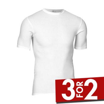 JBS Light T-shirt Hvit bomull Large Herre