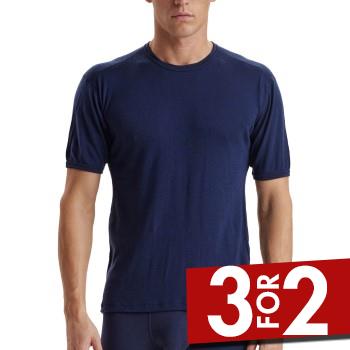 JBS Wool T-Shirt Marine ull Small Herre