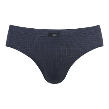 Mey Blue Check Jazz Briefs