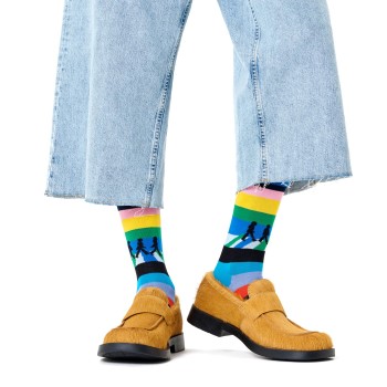 Happy Socks Beatles Legend Crossing Sock 