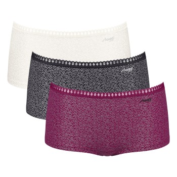 3-Pakuotė Sloggi GO Crush Hipster Shorts