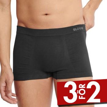 Sloggi Kalsonger 2P Men GO Smooth Hipster Briefs Svart Small Herr