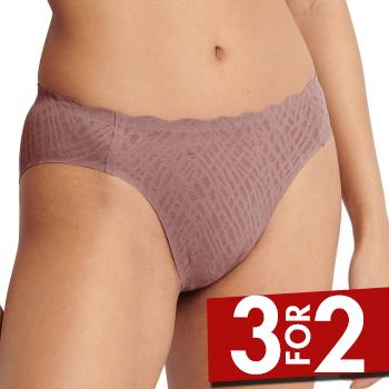 Sloggi Trusser ZERO Feel Bliss High Leg Brief Brun X-Large Dame billede