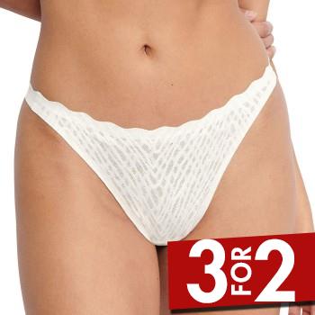 Sloggi Trusser ZERO Feel Bliss String Brief Hvid X-Small Dame billede