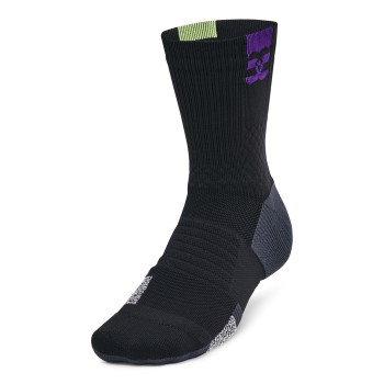 Under Armour Strømper ArmourDry Playmaker Mid Crew Sock Svart polyester Large