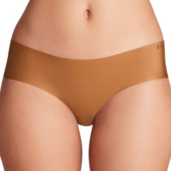 Under Armour Trosor 3P Pure Stretch No Show Hipster Ljusbrun Small Dam