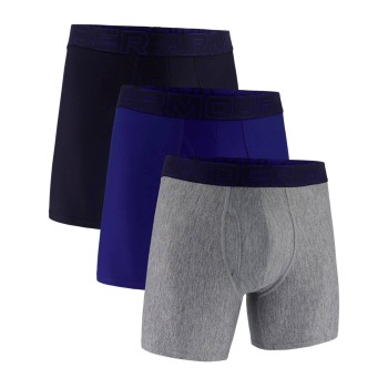 3-Iesaiņot Under Armour Performance Tech Solid 6in Boxers