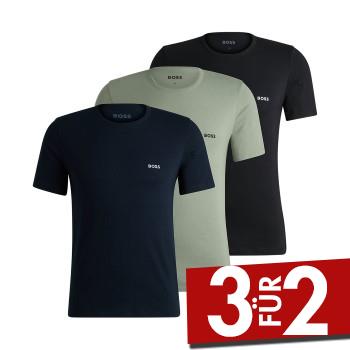 BOSS 3P Classic Regular Fit T ShirtRN Mixed Baumwolle Medium Herren
