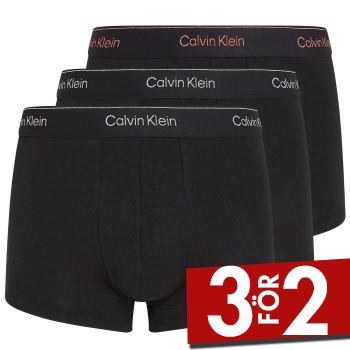 Calvin Klein Kalsonger Holiday Modern Cotton Low Rise Trunk Svart bomull Medium Herr