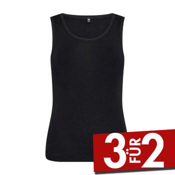 JBS of Denmark Wool Wide Straps Top Schwarz Wolle XX-Large Damen