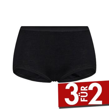 JBS of Denmark Wool Maxi Briefs Schwarz Wolle X-Large Damen