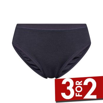 JBS of Denmark Truser Wool Tai Briefs Mørkgrå ull Small Dame