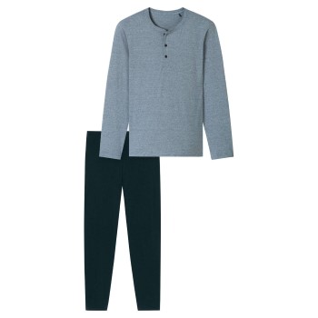 Schiesser Casual Essentials Long Pyjama Button