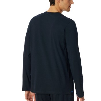 Schiesser Mix and Relax Long Shirt Button Placket