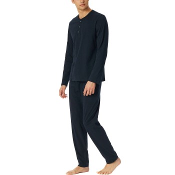 Schiesser Mix and Relax Long Shirt Button Placket