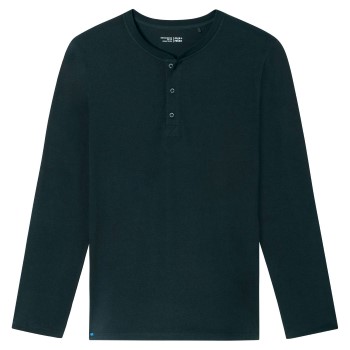 Schiesser Mix and Relax Long Shirt Button Placket