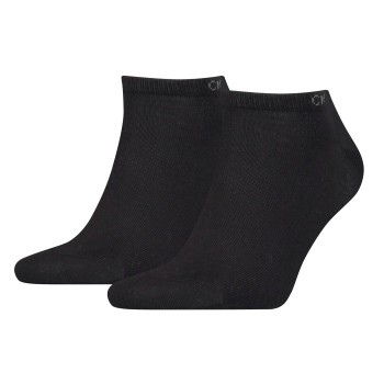 Calvin Klein Strømper 2P Men Sneaker Socks Svart Str 39/42 Herre