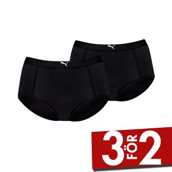 Puma Trosor 2P High Waist Hipster Svart polyamid X-Small Dam