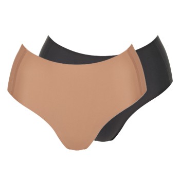 Sloggi Truser 2P ZERO Feel 2 0 High Waist Brief C2P Mixed Medium Dame