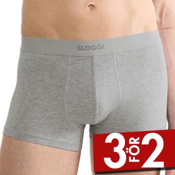 Sloggi Kalsonger 2P Men Ever Ease Hipster Ljusgr&aring; bomull Small Herr