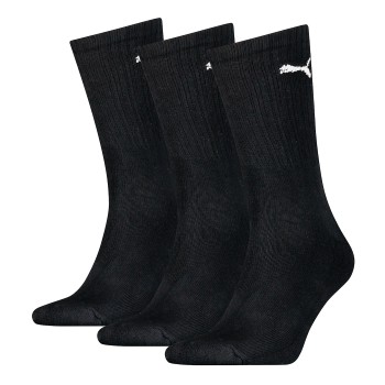 Puma Strømper 3P Unisex Light Crew Socks Svart Str 39/42
