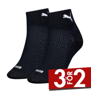 Puma Strumpor 2P Women Quarter Socks Svart Strl 39/42 Dam