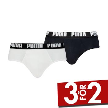Puma Kalsonger 2P Men Everyday Brief Vit/Svart bomull Small Herr