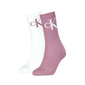 2-Empacar Calvin Klein Women Monogram Crew Socks